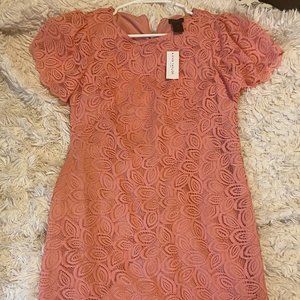Brand New pink lace dress